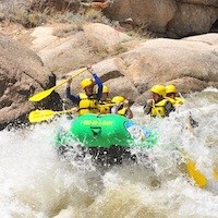 Get savings on a whitewater rafting trip from Wilderness Aware Rafting in Buena Vista, Colorado