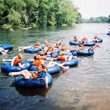 Savings coupon for Palmetto Outdoors in West Columbia, South Carolina - family river tubing